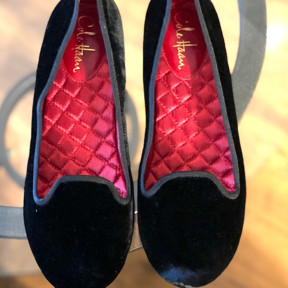 Cole Haan | Shoes | Cole Haan Velvet Slippersloafers | Poshmark